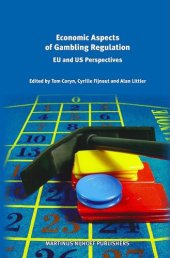 book Economic Aspects of Gambling Regulation: EU and US Perspectives