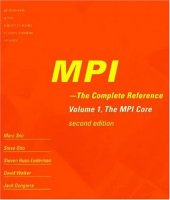 book MPI: The Complete Reference