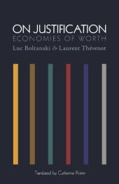 book On Justification: Economies of Worth