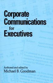 book Corporate Communications for Executives