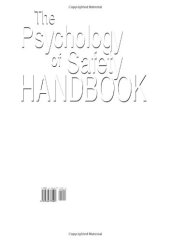 book The Psychology of Safety Handbook