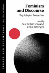 book Feminism and Discourse: Psychological Perspectives