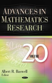 book Advances in mathematics research. Volume 20