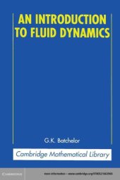 book An Introduction to Fluid Dynamics