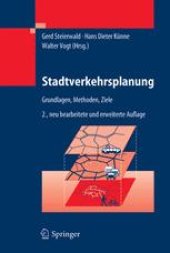 book Stadtverkehrsplanung: Grundlagen, Methoden, Ziele