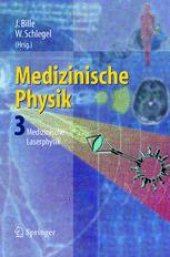 book Medizinische Physik 3: Medizinische Laserphysik