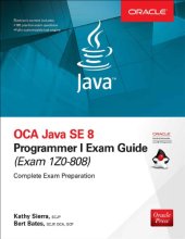 book OCA Java SE 8 programmer I exam guide (exam 1Z0-808)