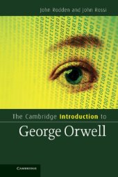 book The Cambridge Introduction To George Orwell