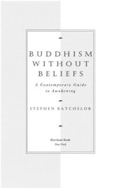 book Buddhism without Beliefs