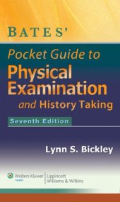 book Bates' pocket guide to physical examination and history taking