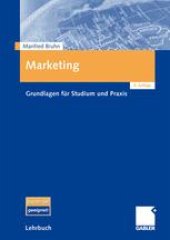 book Marketing: Grundlagen für Studium und Praxis