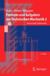 book Formeln und Aufgaben zur Technischen Mechanik 2: Elastostatik, Hydrostatik