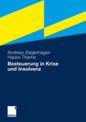 book Besteuerung in Krise und Insolvenz