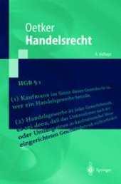 book Handelsrecht