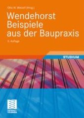 book Wendehorst Beispiele aus der Baupraxis