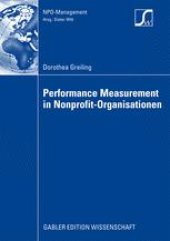 book Performance Measurement in Nonprofit-Organisationen