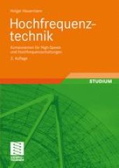 book Hochfrequenztechnik: Komponenten für High-Speed-und Hochfrequenzschaltungen