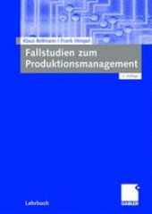 book Fallstudien zum Produktionsmanagement