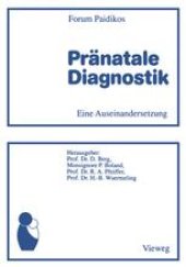 book Pränatale Diagnostik: Eine Auseinandersetzung