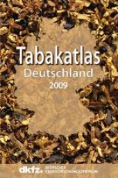 book Tabakatlas Deutschland 2009