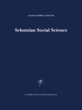 book Schutzian Social Science