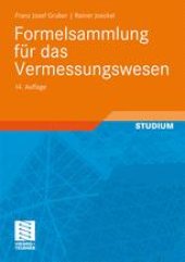 book Formelsammlung für das Vermessungswesen