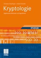 book Kryptologie: Algebraische Methoden und Algorithmen