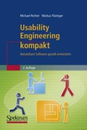 book Usability Engineering kompakt: Benutzbare Software gezielt entwickeln