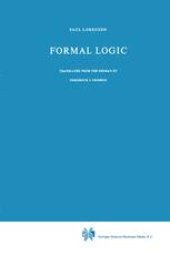 book Formal Logic