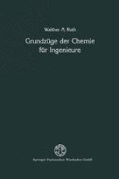 book Grundzüge der Chemie für Ingenieure