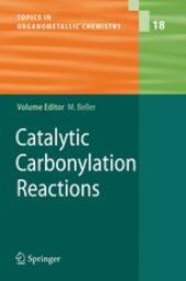 book Catalytic Carbonylation Reactions