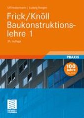 book Frick/Knöll Baukonstruktionslehre 1