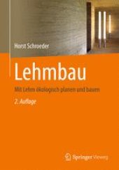 book Lehmbau: Mit Lehm ökologisch planen und bauen