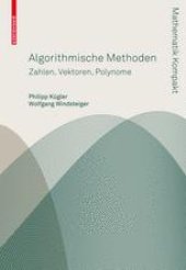 book Algorithmische Methoden: Zahlen, Vektoren, Polynome