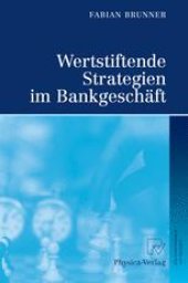 book Wertstiftende Strategien im Bankgeschäft