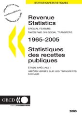 book Revenue statistics 1965-2005 (Statistics/Statistques)