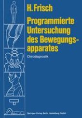 book Programmierte Untersuchung des Bewegungsapparates: Chirodiagnostik