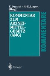 book Kommentar zum Arzneimittelgesetz (AMG)