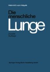 book Die menschliche Lunge