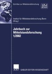 book Jahrbuch zur Mittelstandsforschung 1/2002