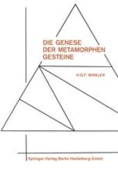 book Die Genese der metamorphen Gesteine