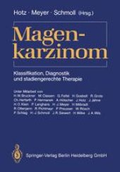 book Magenkarzinom: Klassifikation, Diagnostik und stadiengerechte Therapie