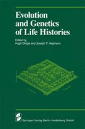 book Evolution and Genetics of Life Histories