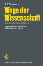 book Wege der Wissenschaft: Einführung in die Wissenschaftstheorie