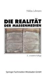 book Die Realität der Massenmedien