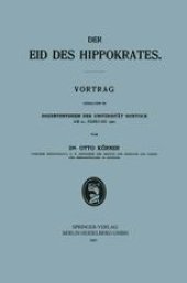 book Der Eid des Hippokrates