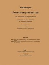 book Mitteilungen über Forschungsarbeiten auf dem Gebiete des Ingenieurwesens