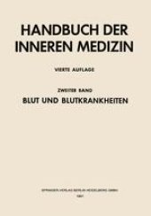 book Blut und Blutkrankheiten