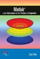 book MATLAB y sus aplicaciones en las ciencias y la ingeniería