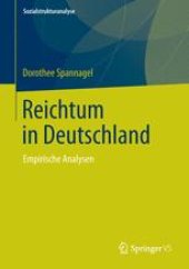 book Reichtum in Deutschland: Empirische Analysen